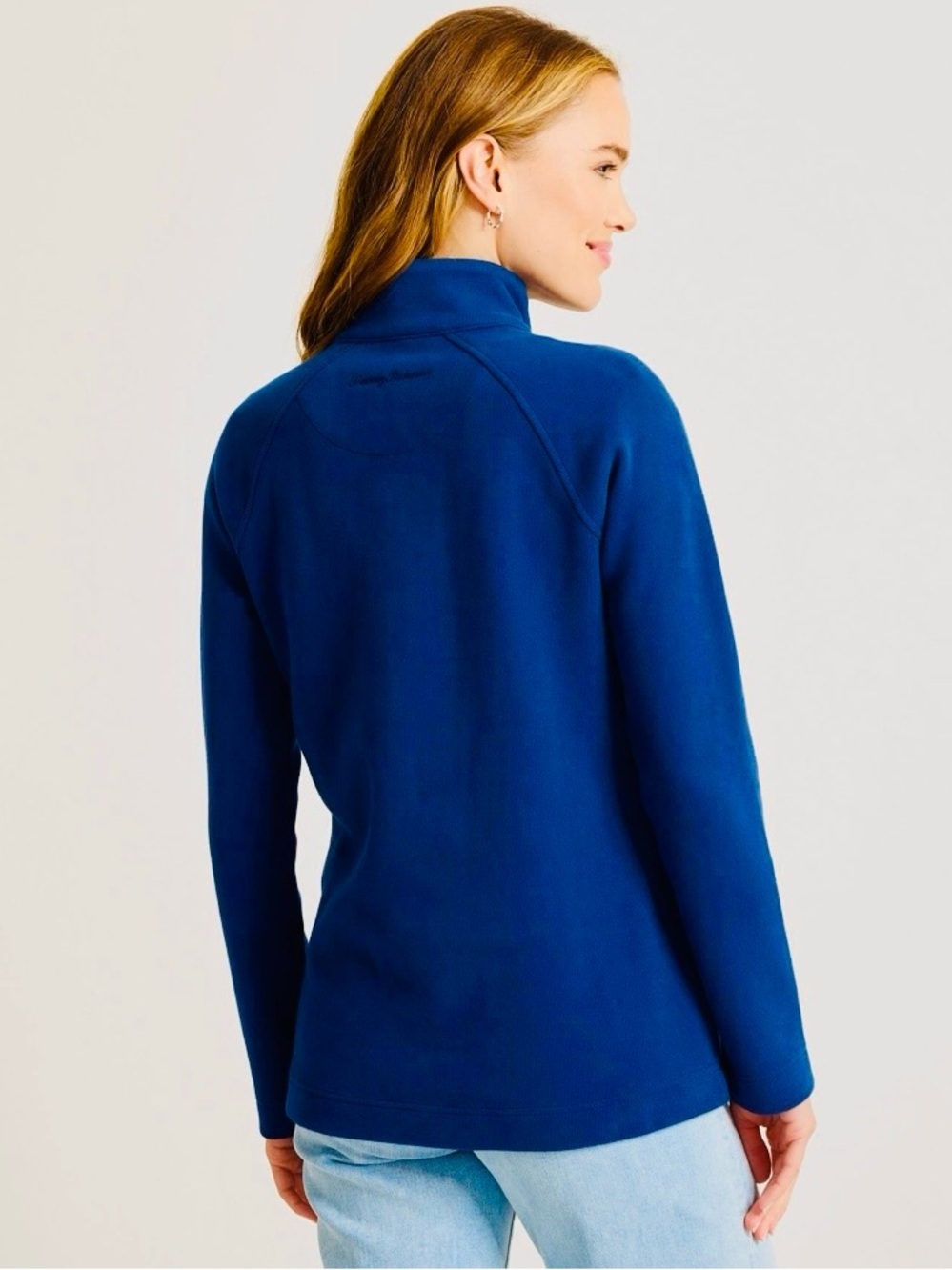 TOMMY BAHAMA New Aruba Half Zip Pullover Sweatshirt, blue - Picture 3 of 7